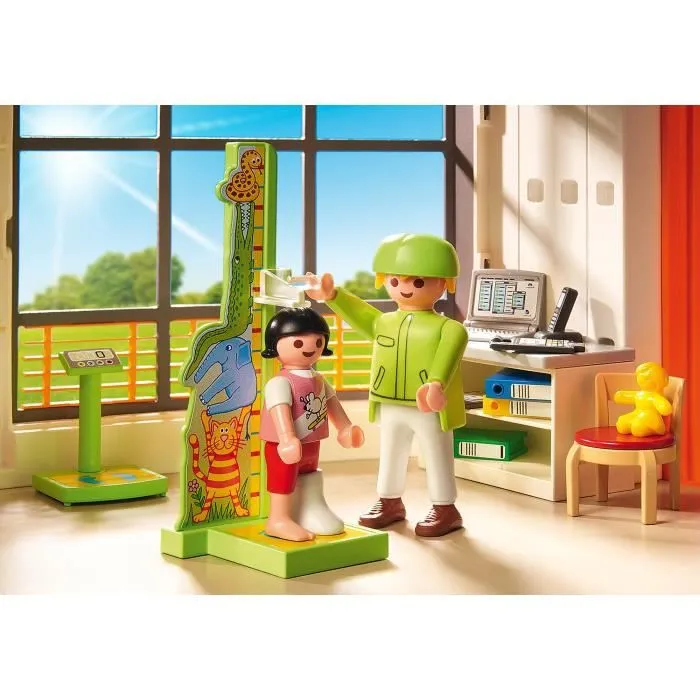 PLAYMOBIL - Hôpital Pédiatrique Aménagé 6657 - City Life-3