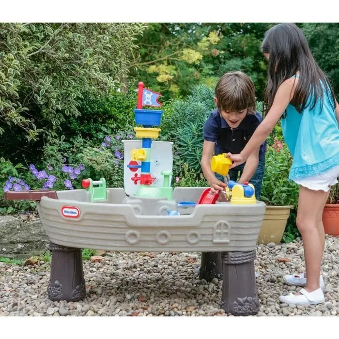 Little Tikes - Table de Jeux d'Eau - Bateau Pirates-2