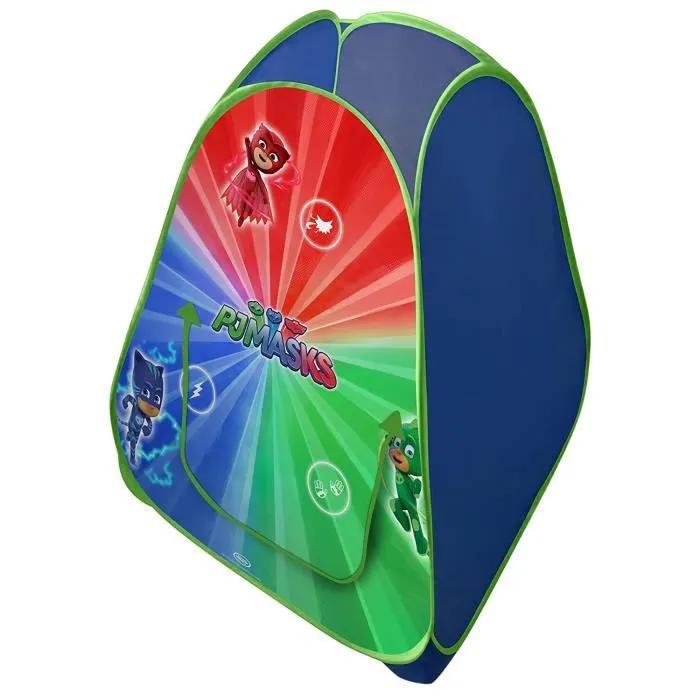Tente Pop-Up Pyjamasques - D'arpèje - 80x80x90 cm - Intérieur et extérieur - Facile à déplier-1