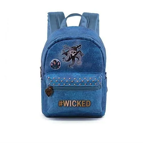Descendants 3 Bleu Émeraude-Sac à dos Fashion (Petit)-1