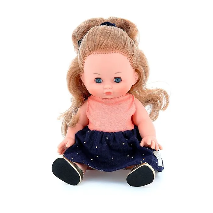 Poupée Câlinette 28 cm - Petitcollin - Juliette - Blanc - Enfant - Mixte-1