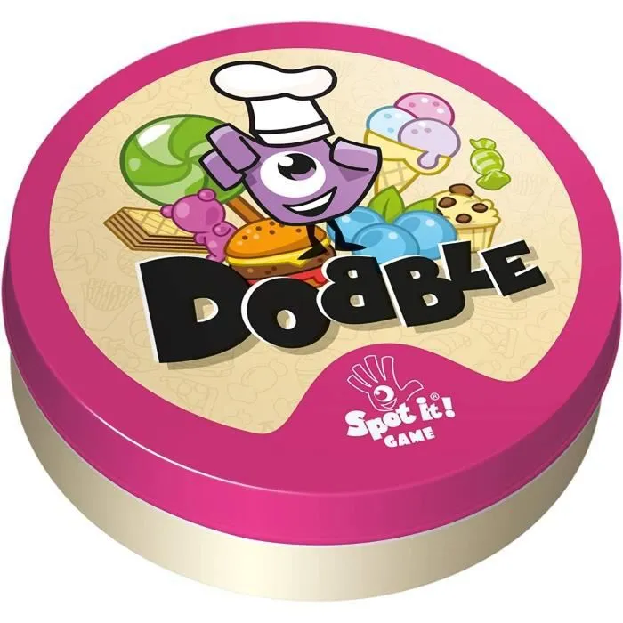 Zygomatic | Dobble : Gourmandise | Jeu de société | À partir de 4 ans | 2 à 5 joueurs | 10 minutes-4