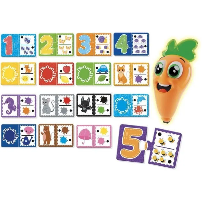 Stylo parlant - CAROTINA BABY - Apprentissage des couleurs, Stylo interactif-1
