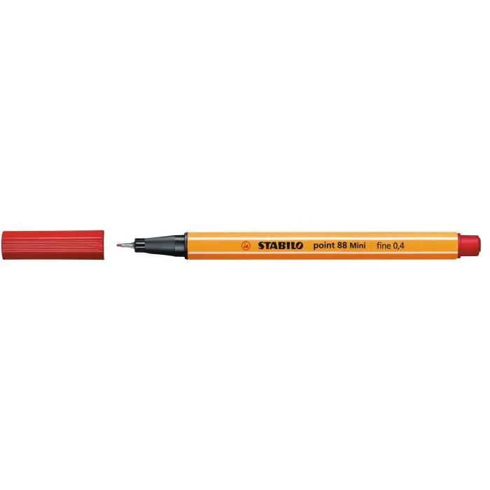 Stylo-feutre - STABILO - point 88 Mini - 12 pièces - Pointe fine - Coloris assortis-2