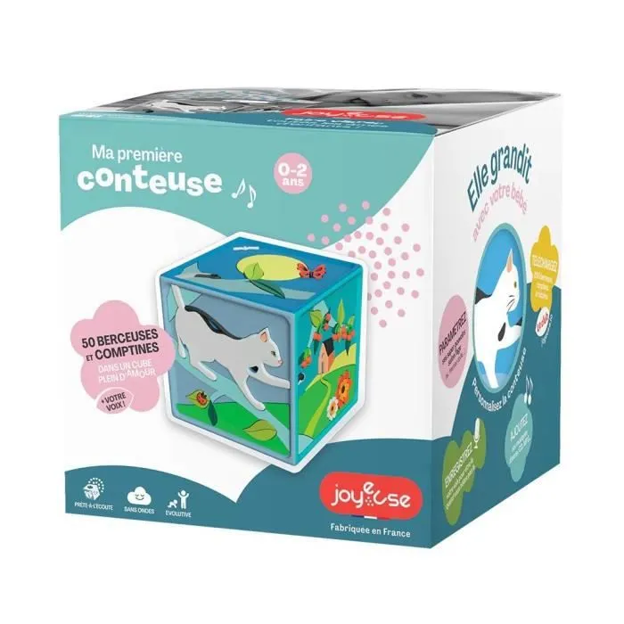 Jouet pour bébé - JOYEUSE - Ma Première Conteuse Bébé - 50 comptines et berceuses - Fonction studio et dodo-2