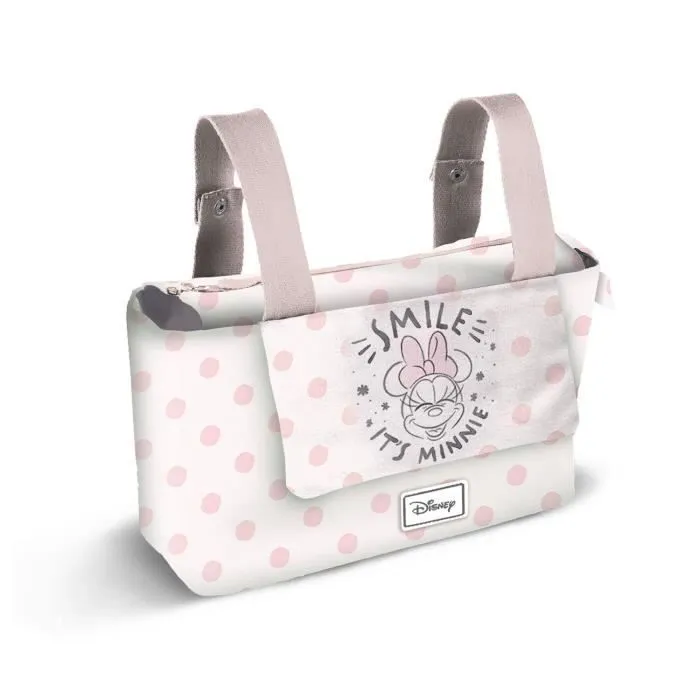 Sac Organisateur de Poussette - Disney Minnie Mouse Dear - Saumon - Taille Unique-0