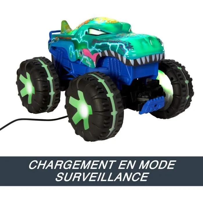 Hot Wheels Monster Trucks-Mega-Wrex-Véhicule télécommandé échelle 1/15 JBD90-2