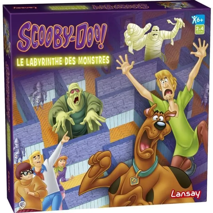 Le Labyrinthe des monstres - SCOOBY-DOO - Jeu de société-0