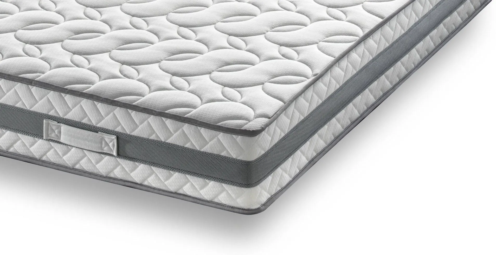 Lot de 2 Matelas 70x190 Mmoire de Forme - 21 Cm - Ferme Extrmement Durable Face Hiver Face t 2 Protges Matelas-1