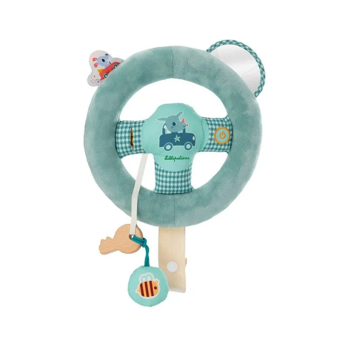 Volant en tissu - Joe au volant - Amovible - Pour enfants-0
