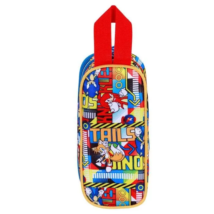 Trousse Double 3D - Sonic Unstoppable - Bleu- Taille Unique-2