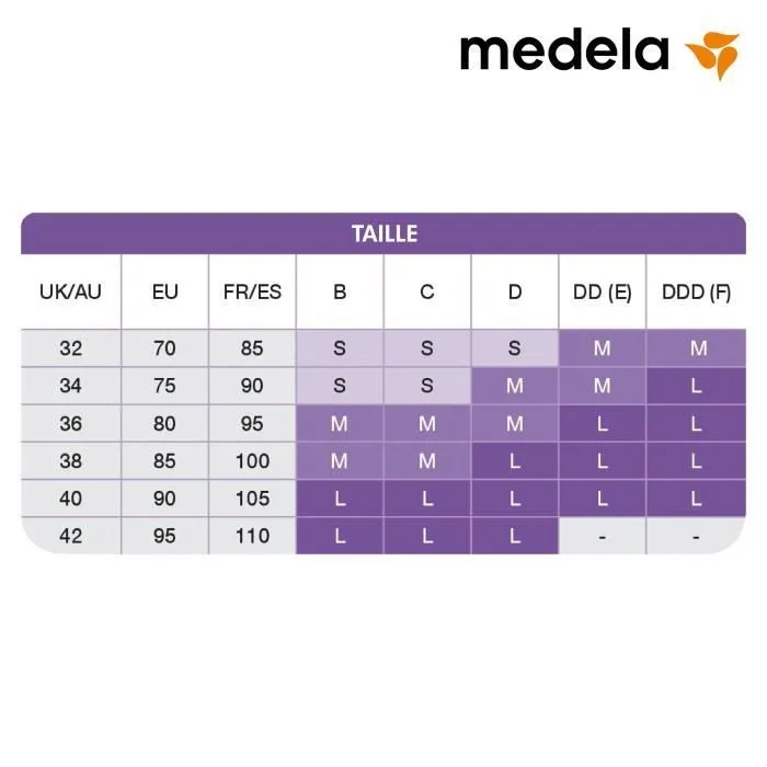 MEDELA Brassière d’allaitement - Blanc-4