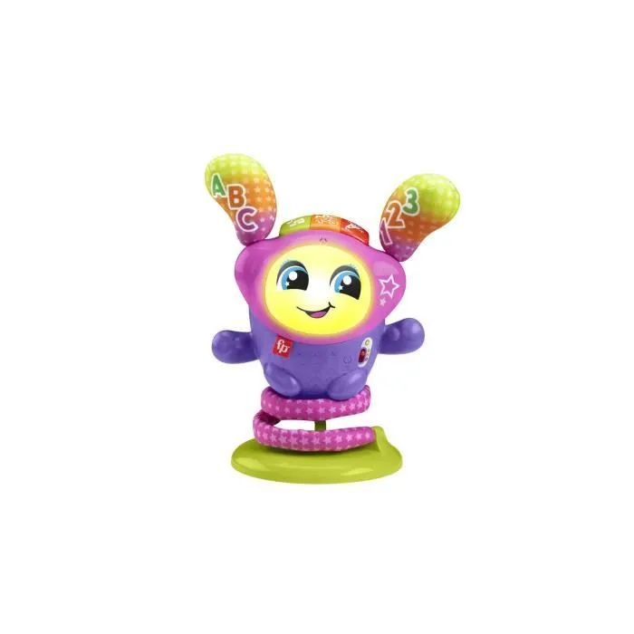 Fisher-Price-DJ le Robot Danseur à Rebond-Jouet d’éveil en français HRX19-0