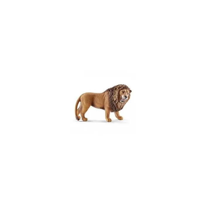 Figurine Schleich 14726 - Lion Rugissant de la Savane - Jouet pour Enfant à partir de 3 ans-0