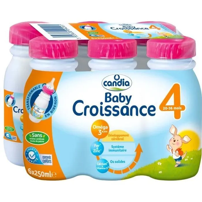 CANDIA Baby croissance 4 6x25cl-0