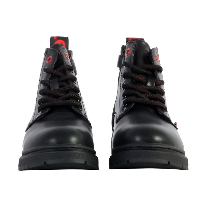 Bottines Junior à Lacets Levi's Catherine - Noir-4