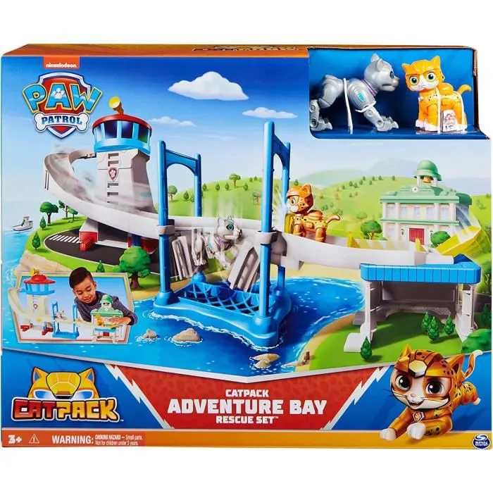 La Pat Patrouille Cat Pack Adventure Bay Rescue Set-0