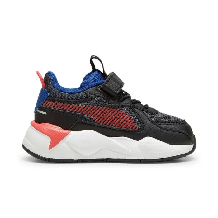 Basket Enfant - Puma - RS-X - Gris/Rouge/Noir - Fermeture Scratch - Confort Exceptionnel - Tige Synthétique-0