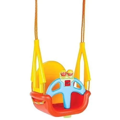 Balançoire pour enfant - JAMARA - 467100 - Jaune - Résistante aux intempéries - Siège réglable-0