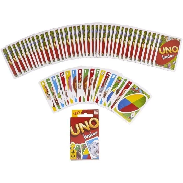 Mattel Games - Uno Junior - Jeu de Cartes pour Enfants - Dès 3 ans GKF04-4