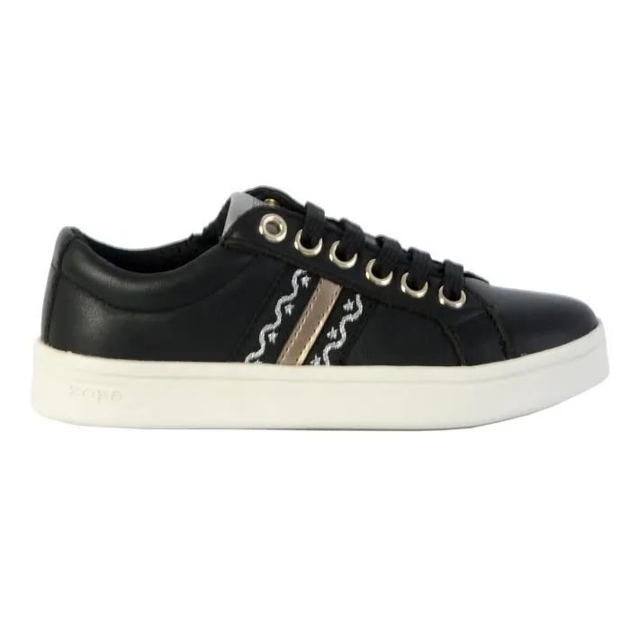 Basket Geox  Fille J Drock - Noir-1