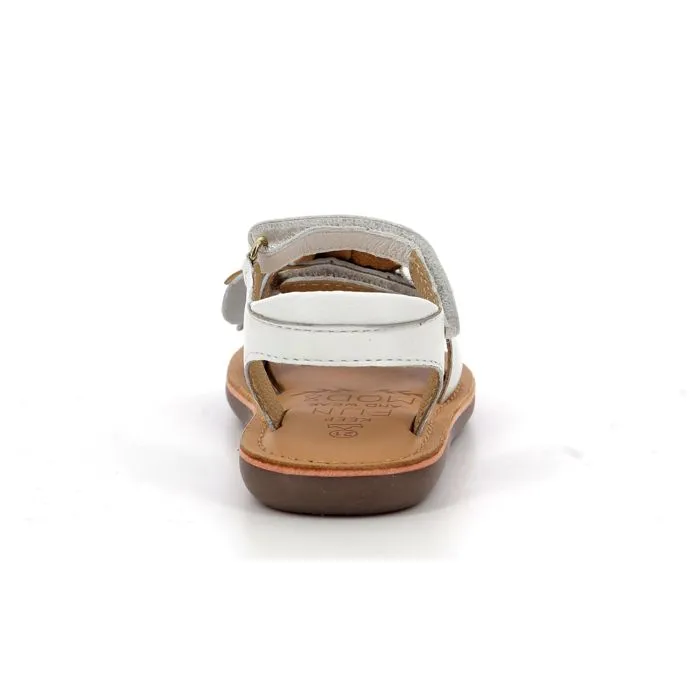 MOD 8 Sandales Cloknot Blanc-2
