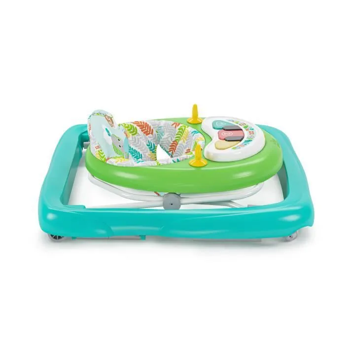 BRIGHT STARTS Trotteur et centre d'activités 2 en 1 - Animaux de la Jungle, Musique et Lumières, Jouets interactifs-3
