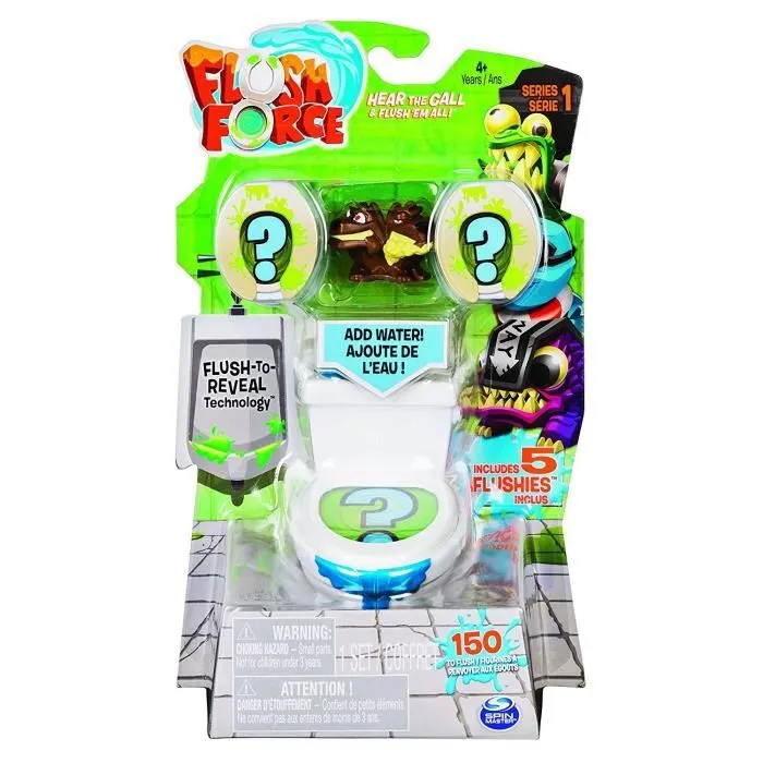 Pack de 5 figurines Flushies Flush Force - Spin Master-3
