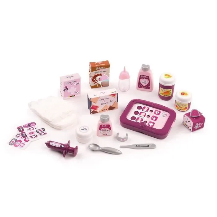 Nursery électronique Baby Nurse Smoby - Poupon Pipi - 24 Accessoires-2
