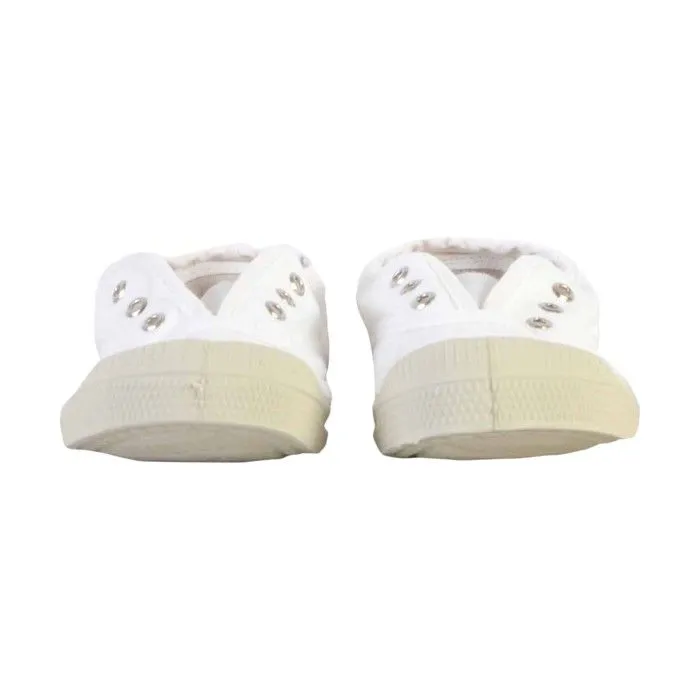 Ballerines Enfant Blanches - Bensimon Elly - Textile - Mixte-4