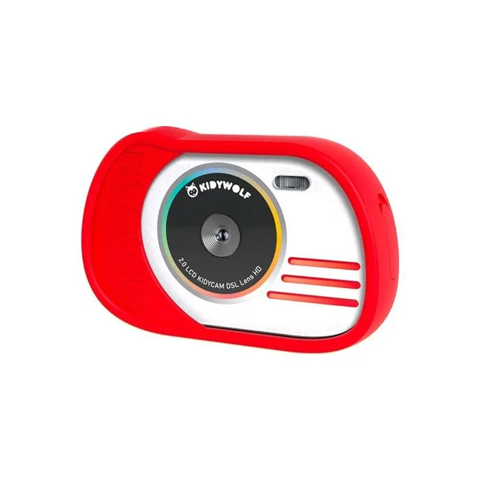 Kidywolf appareil photo compact Kidycam rouge-2
