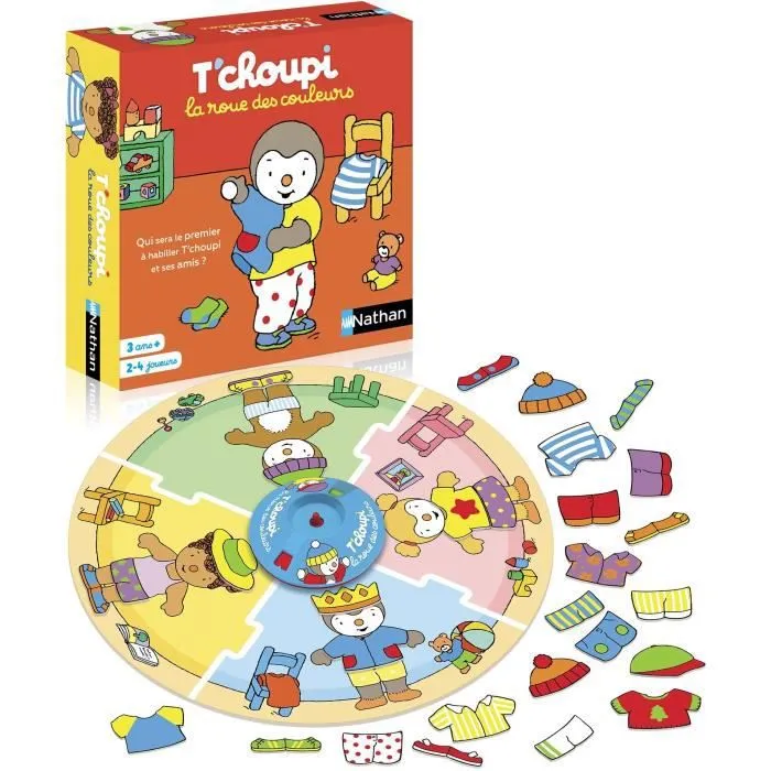Nathan T'choupi la roue des couleurs, jeu d'observation-0