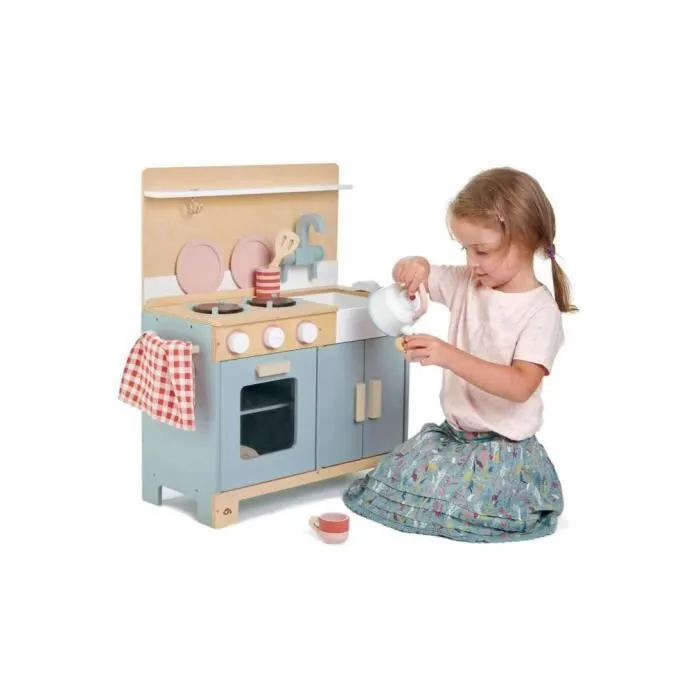 Cuisinette en bois FSC - DAM - Contemporain - Design - Cuisine linéaire - Porte(s)-2