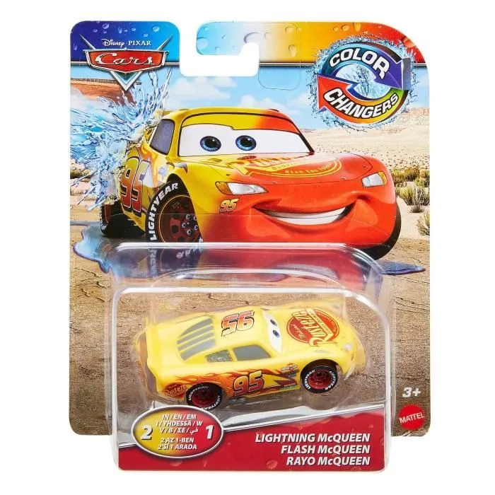 Cars Disney Pixar - Color Changers (modèle aléatoire) - Petite voiture - 3 ans et + - Disney Pixar Cars - GNY94-2
