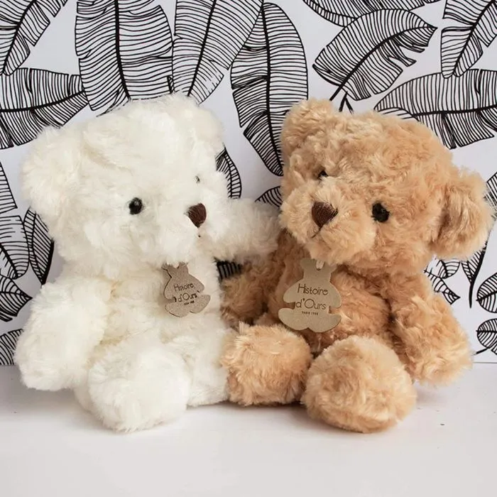 Peluche Ours Câlin Miel 21 cm - HISTOIRE D'OURS - Mixte - Enfant - Beige-2