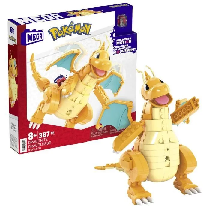 MEGA Pokémon - Dracolosse - Jouet de construction - 7 ans et + HKT25-0
