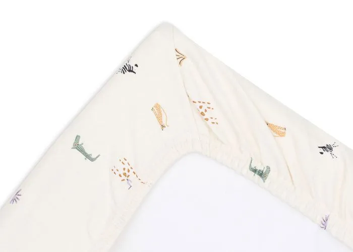 Housse matelas à langer Jersey 50x70cm - Jungle Jambo-1