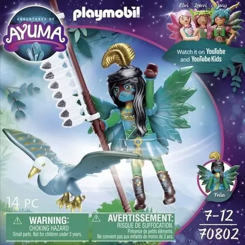 PLAYMOBIL - 70802 - AYUMA - Knight Fairy avec animal préféré - Adventures of Ayuma-1