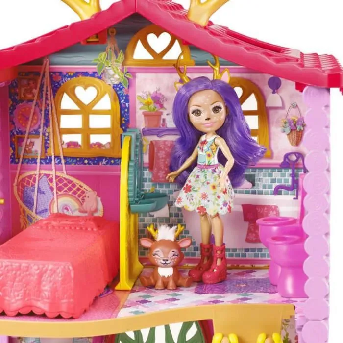 Enchantimals Coffret Nouvelle Maison de Danessa Biche-0