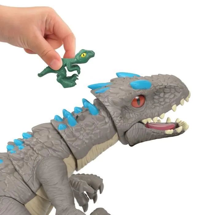 Figurine Indominus Rex Fisher-Price Imaginext - Jurassic World - Gris-3