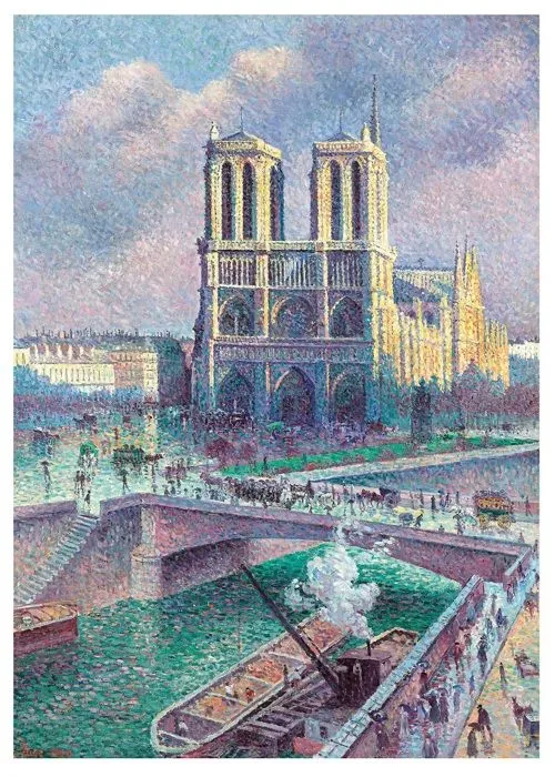 Puzzle Michèle Wilson - Notre-Dame de Paris de Luce - WILSON JEUX-1