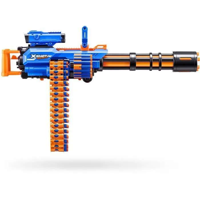 Pistolet sur trépied - ZURU XSHOT - Motorized Rage Fire - 72 fléchettes-7