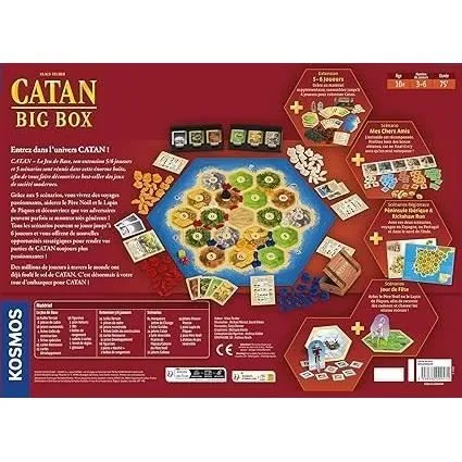 Kosmos | Catan : Big box | Unbox Now | Jeu de société | À partir de 10 ans | 3 à 4 joueurs | 75 minutes-1