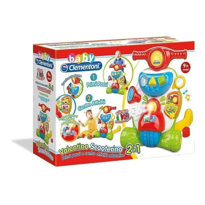 Valentine Ride-ons 14942 - CLEMENTONI - Rouge - 9 ans - Enfant - 3 ans - Non - Mixte - Pile - Non - Non-0