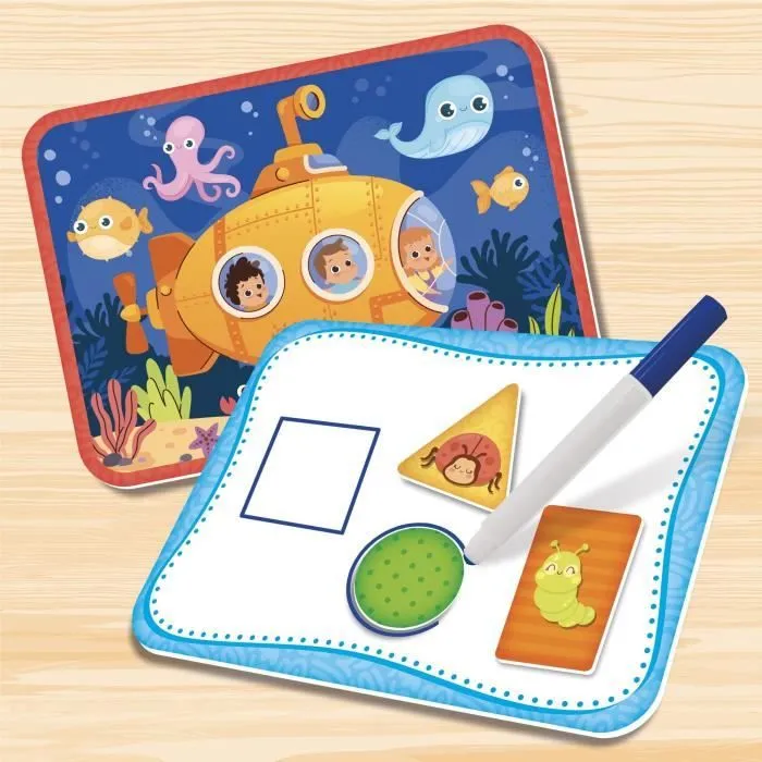 Table éducative - LISCIANI - Carotina Baby - Super Desk - Jeux pédagogiques - Petite enfance - Activités ludiques-2