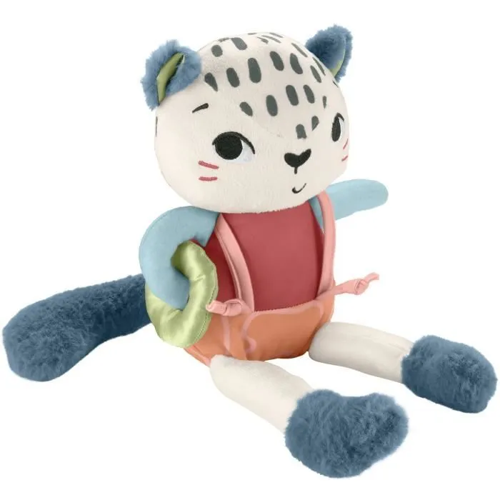 Fisher-Price-Uncia, mon Léopard des Neiges-Jouet d’éveil pour bébé HKD64-6