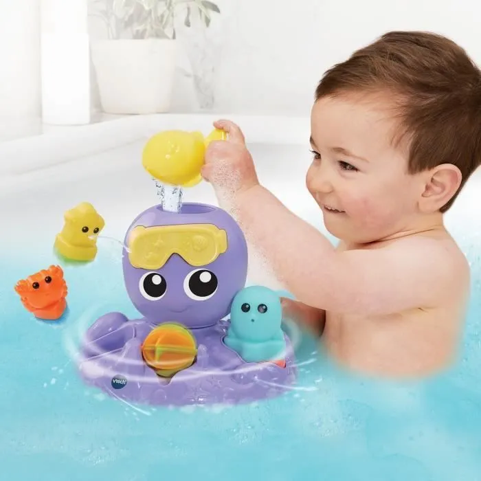 VTECH JULIE, MA PIEUVRE TOUPIE DE BAIN-2