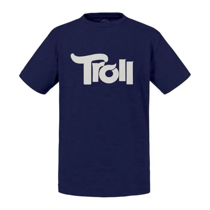T-shirt Enfant Bleu Troll Jeux Vidéo Meme Internet Gamer-0