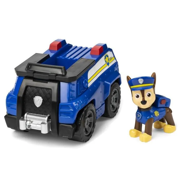 Véhicule et figurine Pat Patrouille - Chase - Enfant - SPIN MASTER-1