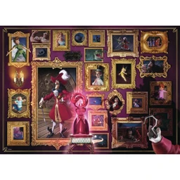 Puzzle 1000 p - Capitaine Crochet (Collection Disney Villainous)-2